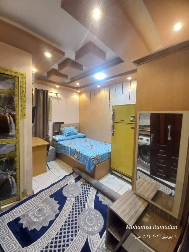 استوديو مفروش للايجار فى اكتوبر حى اول